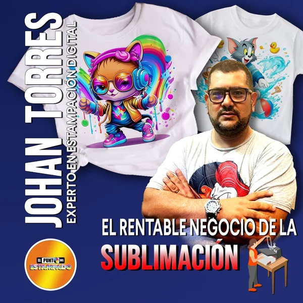 Curso Sublimacion El Punto Del Estampado