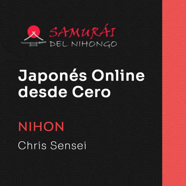 Curso Japonés Chris Sensei