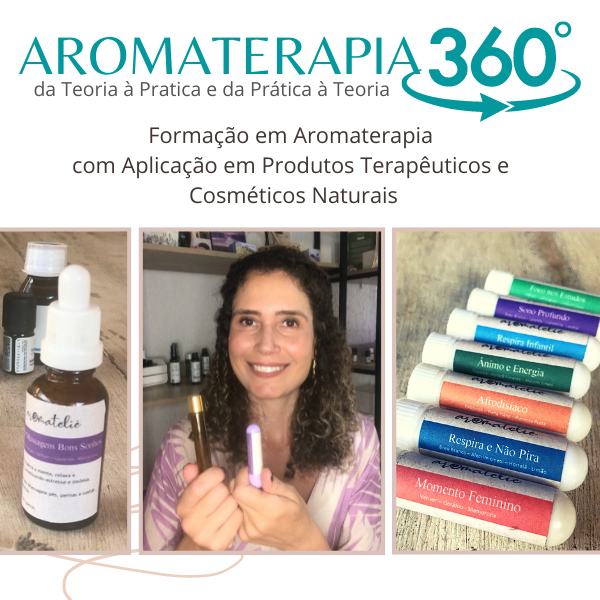 Curso Aromaterapia Aromateliê