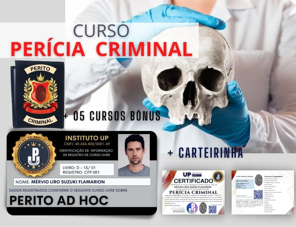 Curso Perícia Criminal Uzian Pinto 